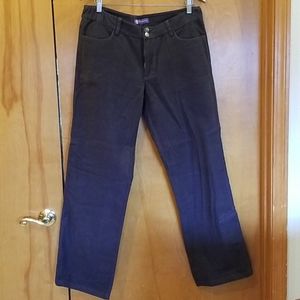 Women's ibex Organic Moleskin pants - size 12
